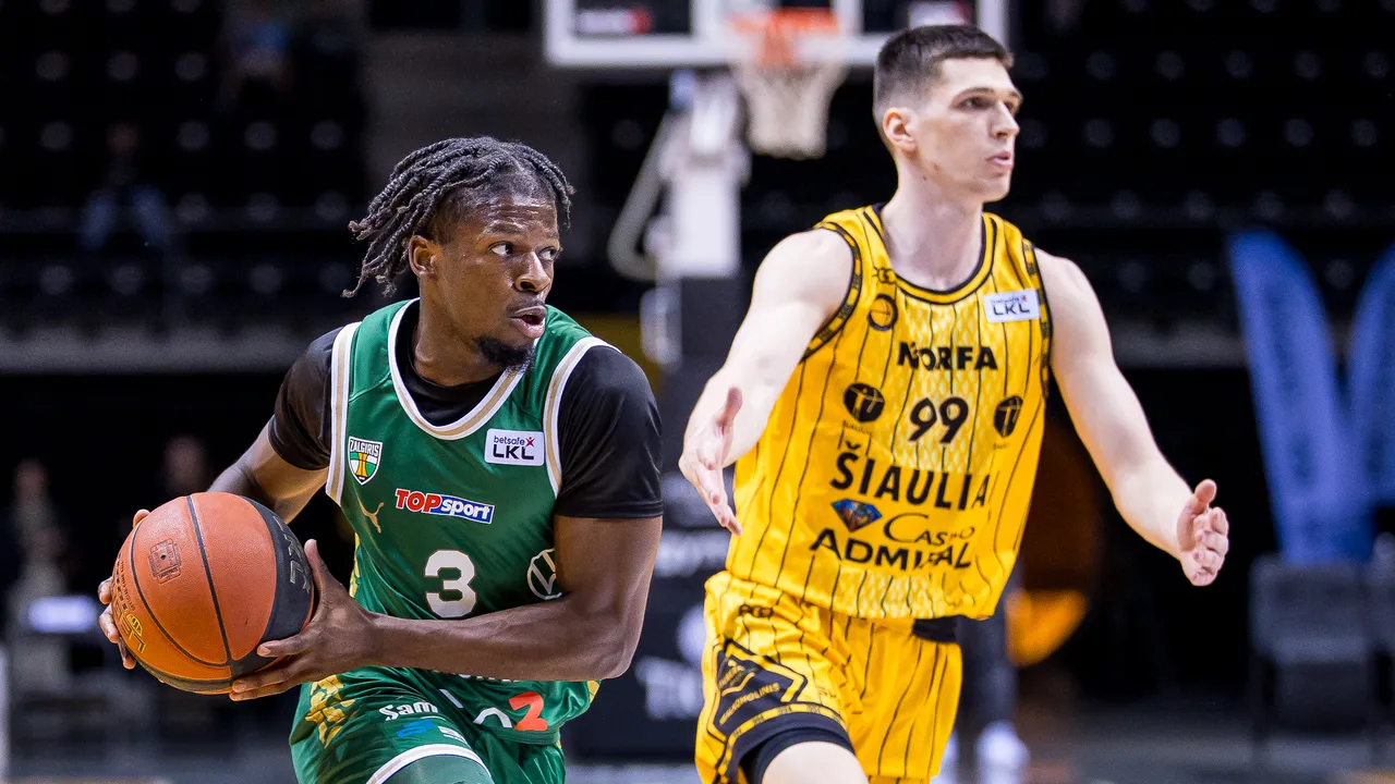 "Žalgiris" turėjo  bėdų su šiauliečiais  .LKL  tai nėra lengvas pasivaikščiojimas