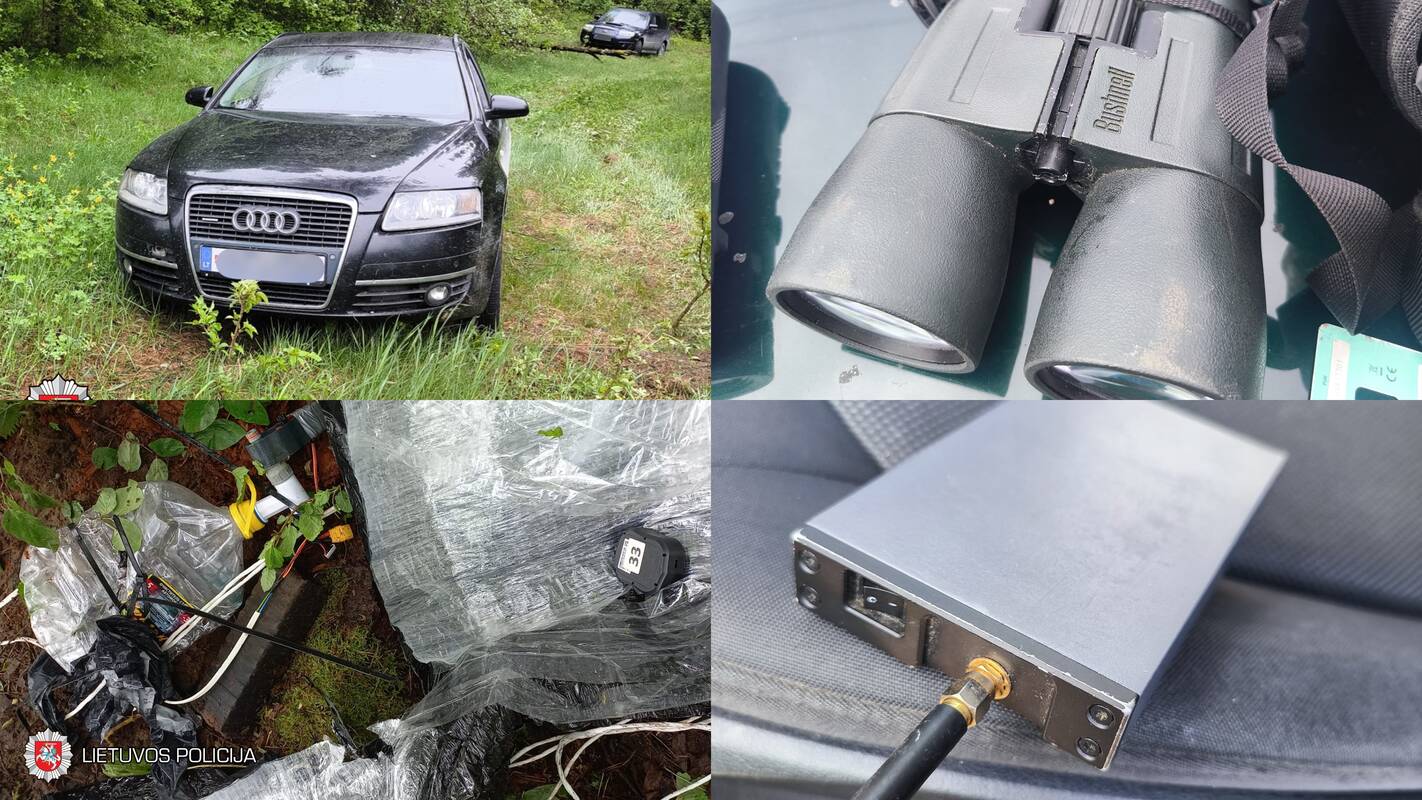 Kas geriau ekipiruoti, kontrabandininkai ar policija? Kas ką seka?