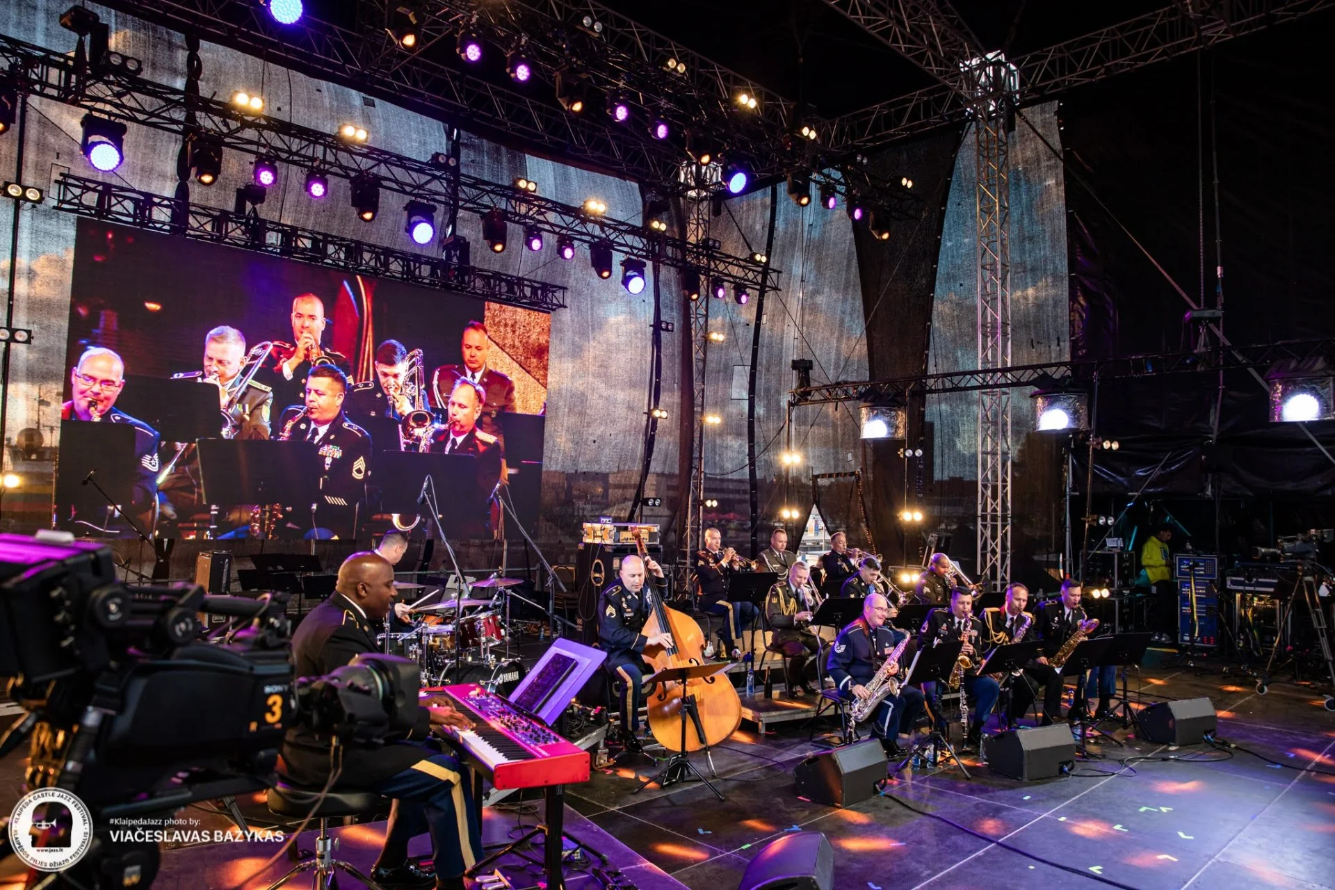 Naujojo Orleano merės linkėjimai Klaipėdos pilies džiazo festivaliui