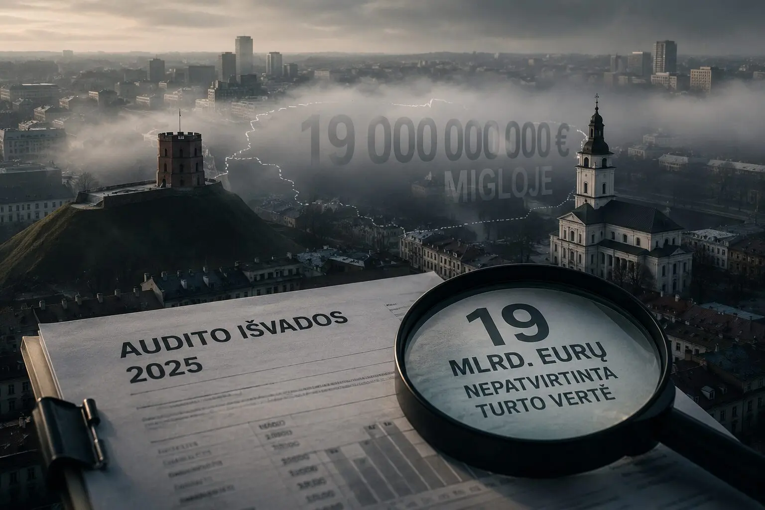 Kaip rasti 19mlrd eurų , kurie lyg ir yra, lyg ir jų nėra.Valstybės auditas nežinioje