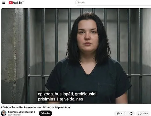Aferistė Toma Radionovaitė - net filmuose taip nebūna