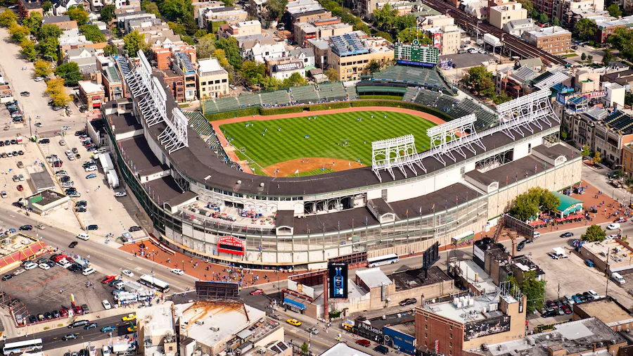 Wrigley Field beisbolo stadionas Čikagoje